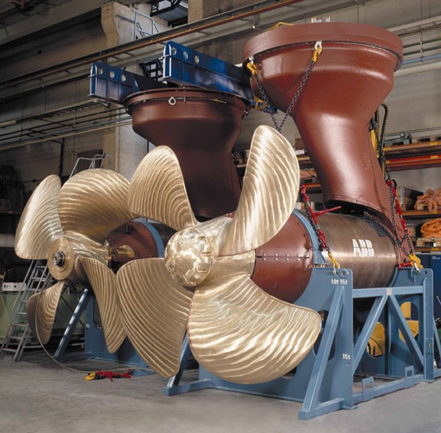 ABB provides energy efficient Azipod® propulsion for wind turbine installation vessels in Singapore