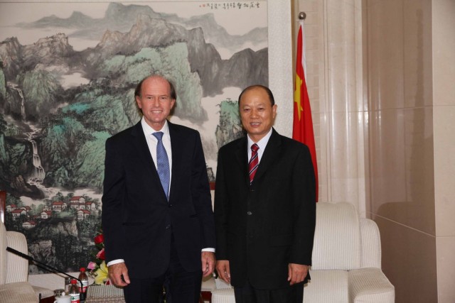 ISU President holds talks with China’s Minister of Transport