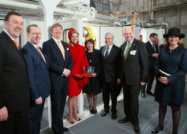 Dutch Royal Couple Guests of Becker Marine Systems
