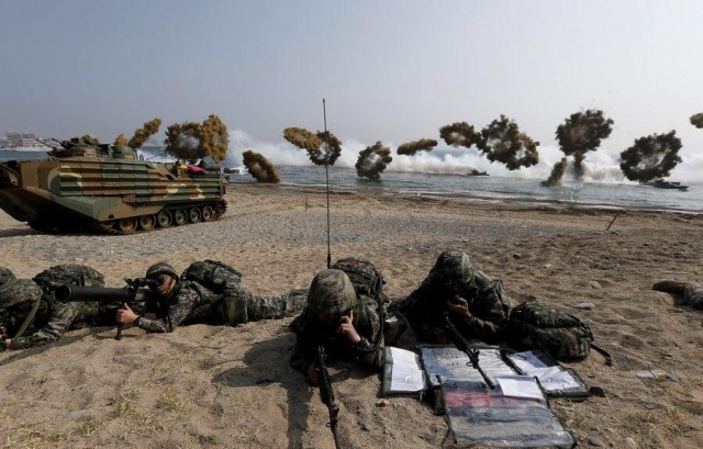 US-South Korea Foal Eagle annual joint military exercises