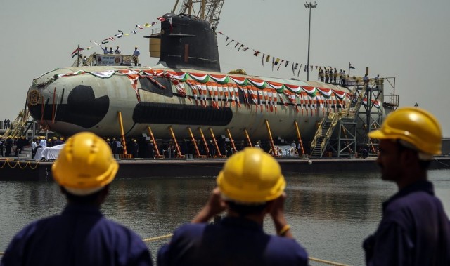 LAUNCHING OF SCORPENE SUB