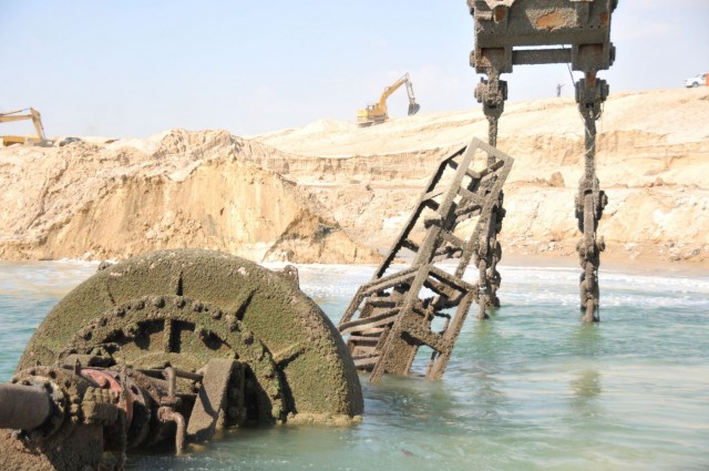 Work to build the 72-km new canal continues