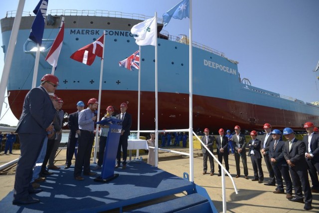 Launch of Maersk Connector (1) LR