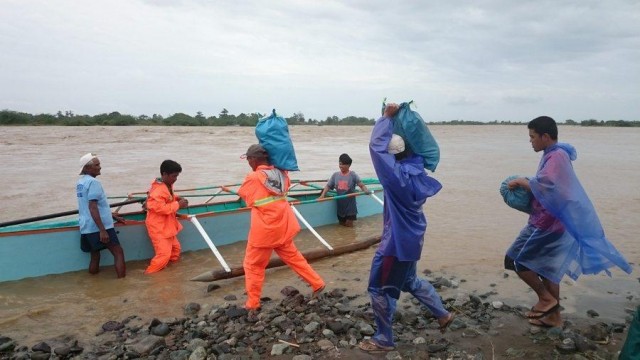 Typhoon Goni hits the northern Philippines