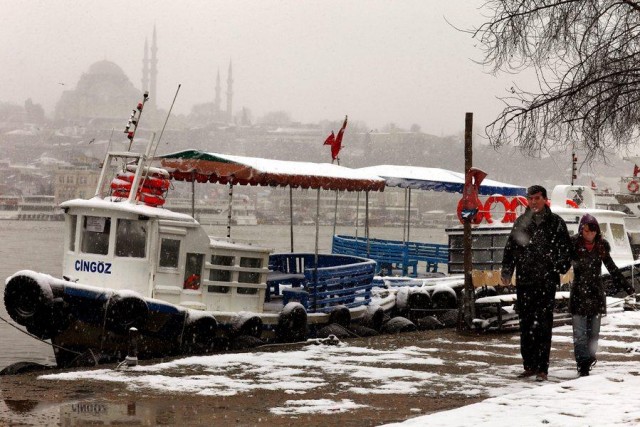 Heavy snowfall and cold spell in Turkey