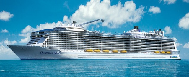 Η Royal Caribbean παρέλαβε το πολυτελές «Ovation of the Seas»