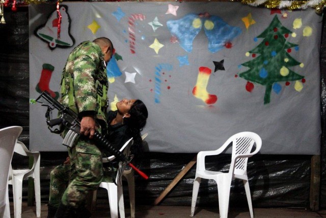 Christmas inside a FARC guerrilla camp