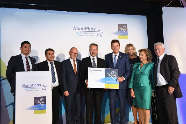 H NanoPhos Marine λαμβάνει πιστοποίηση από τον Green Award H NanoPhos Marine λαμβάνει πιστοποίηση από τον Green Award