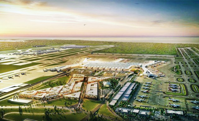 Νέο γιγαντιαίο αεροδρόμιο αποκτά η Κωνσταντινούπολη