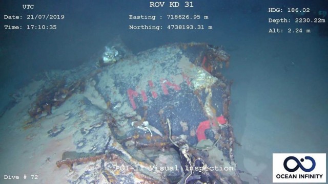 French Minerve submarine found after disappearing in 1968