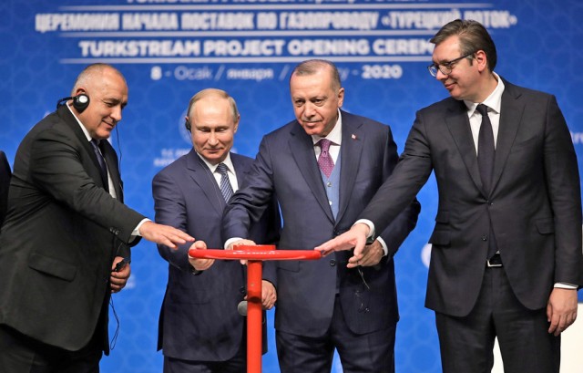 Εγκαίνια για τον αγωγό φυσικού αερίου TurkStream