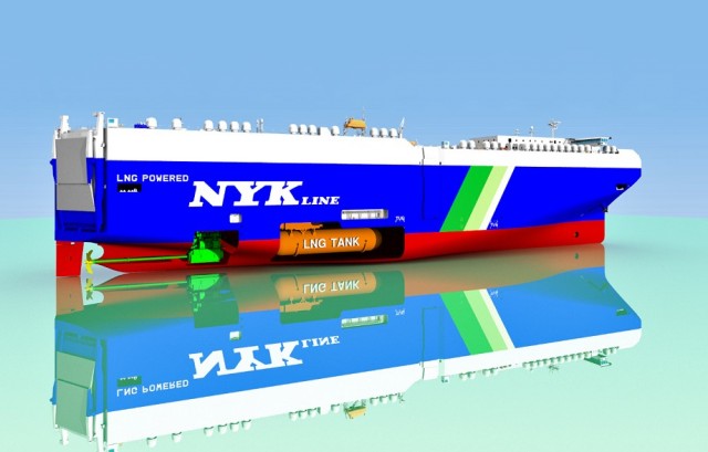 NYK: Kαι δεύτερο PCTC πλοίο κατανάλωσης LNG