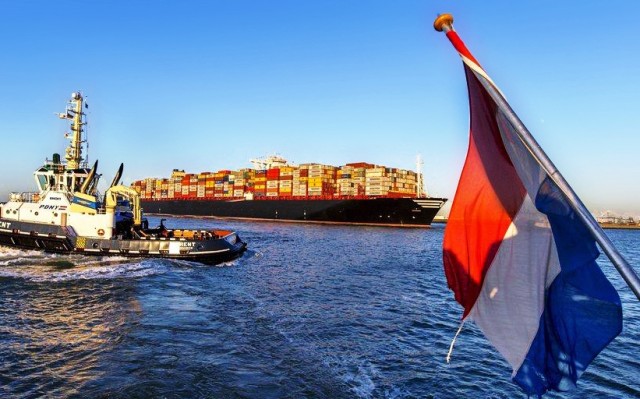 Αύξηση των διακινηθεισών ροών για το λιμάνι του Ρότερνταμ