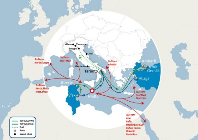 CMA CGM: Νέα υπηρεσία συνδυασμένων μεταφορών