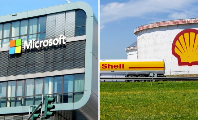 Shell-Microsoft: Συνεργασία γιγάντων με επίκεντρο το περιβάλλον