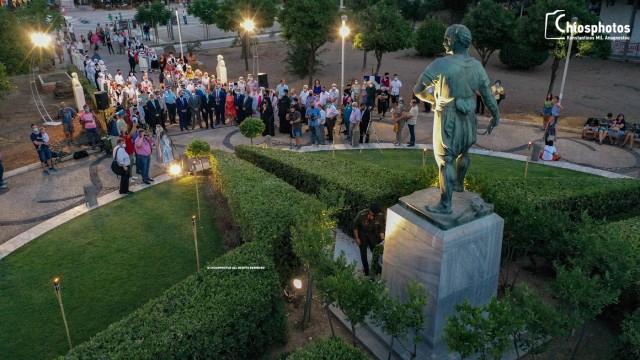Χίος: Φαντασμαγορική εκδήλωση στη μνήμη του Κωνσταντίνου Κανάρη