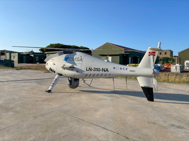 Drones της EMSA στα Στενά του Γιβραλτάρ για τις εκπομπές θείου των πλοίων
