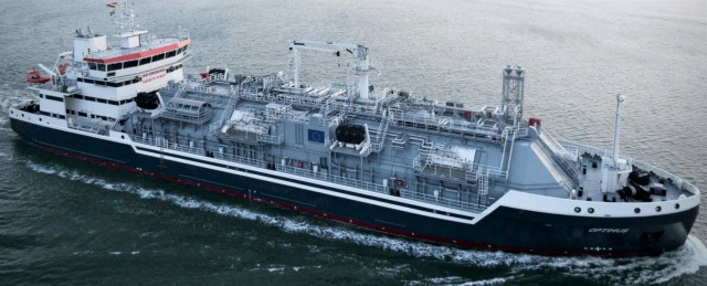 Γεγονός το πρώτο LNG bunkering πλοίο στον Φιννικό Κόλπο