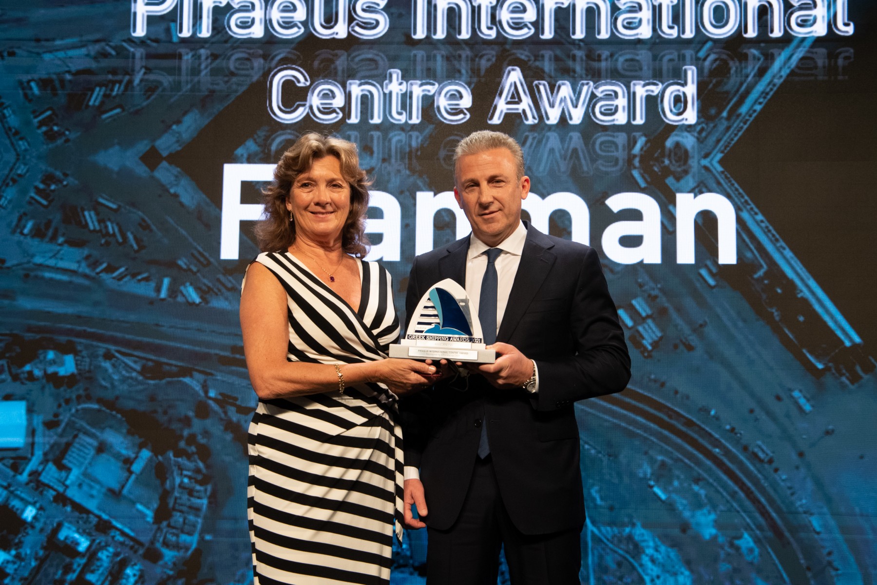 Η Franman κέρδισε το φετινό βραβείο κύρους, Πειραιάς: Διεθνές Ναυτιλιακό Κέντρο