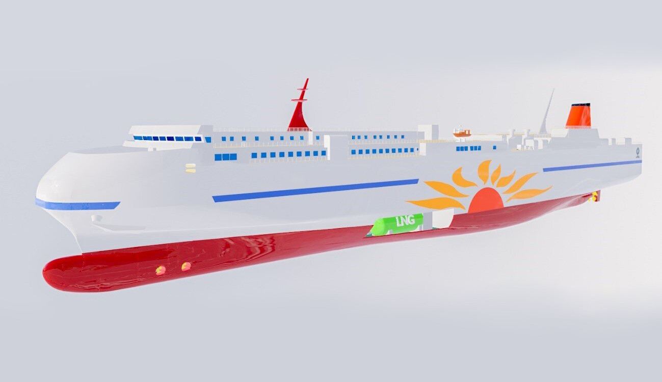 Эко паром. Mol Ferry. Паром Mol.