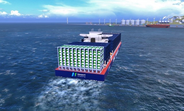 O Bureau Veritas ενέκρινε μια καινοτόμο λύση αποθήκευσης καυσίμου LNG για containerships
