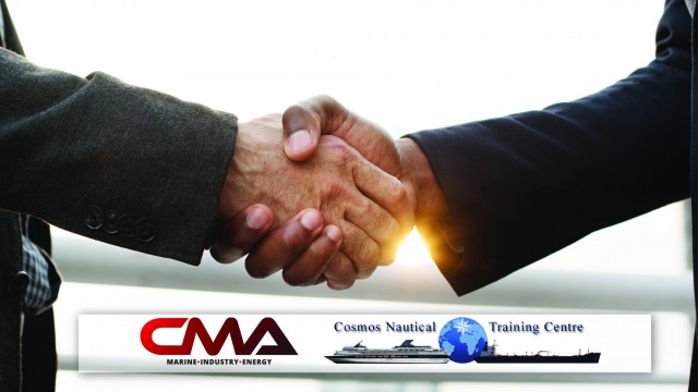 CMA D. ARGOUDELIS & CO S.A. announces the cooperation with Cosmos Nautical Training Centre