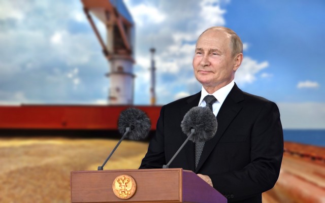 Πούτιν: «Θα φροντίσω η συμφωνία για τα σιτηρά να αναθεωρηθεί»