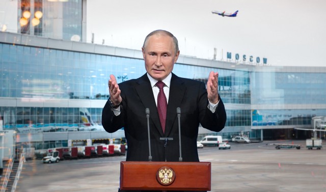 Πανικός (και) στις αερομεταφορές μετά το διάγγελμα Πούτιν