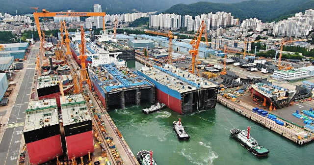 Επιστροφή των ναυπηγείων της Νότιας Κορέας στα κέρδη