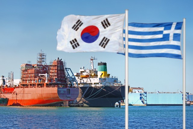 «Γεμάτα» με ελληνικές παραγγελίες τα νοτιοκορεατικά ναυπηγεία