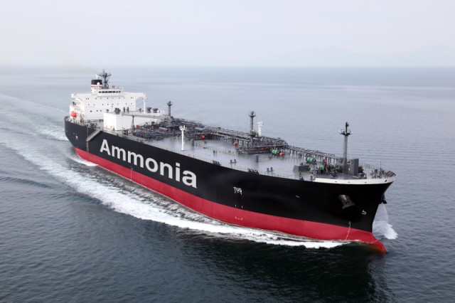 Ιαπωνική σύμπραξη για την ανάπτυξη ενός δικτύου θαλάσσιας μεταφοράς καυσίμου αμμωνίας