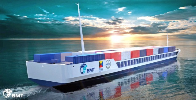 Πράσινο φως για ένα αυτόνομο και πράσινο containership στη θάλασσα της Μάγχης