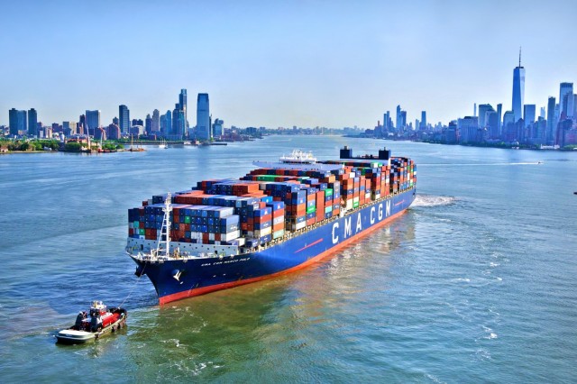 Επένδυση της CMA CGM στο λιμάνι της Νέας Υόρκης και του Νιου Τζέρσεϊ