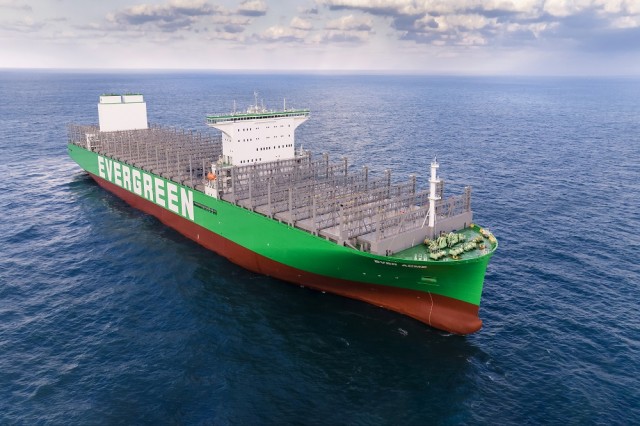 Ένα ακόμα γιγαντιαίο containership στον στόλο της Evergreen