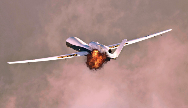 Σύγκρουση αμερικανικού drone με ρωσικό μαχητικό