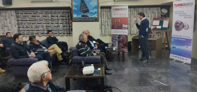 TURBOMED SA – Λέσχη Αρχιμηχανικών Εμπορικού Ναυτικού: Σεμινάριο «Φορητής δυναμικής ζυγοστάθμισης επί του πλοίου»