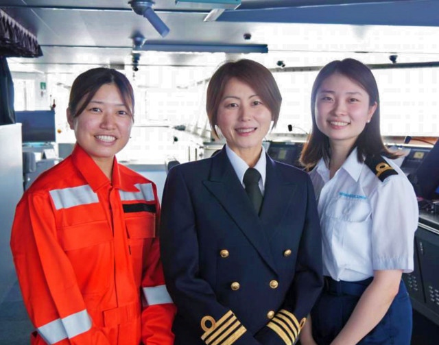 Η πρώτη γυναίκα πλοίαρχος σε car carrier της MOL
