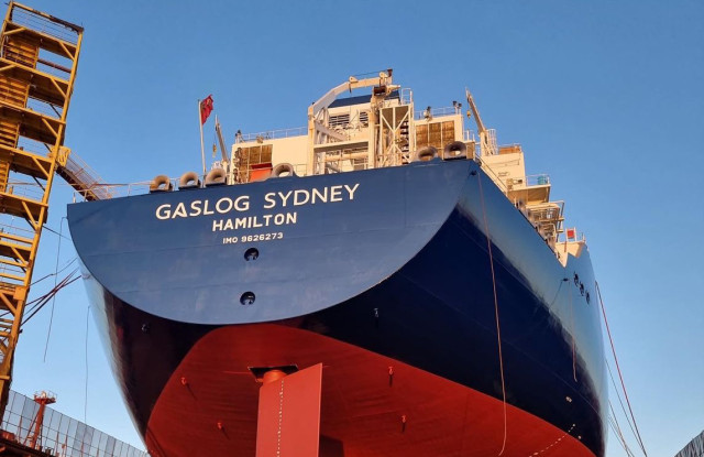 LNG carrier της GasLog για δεξαμενισμό στη Θάλασσα του Μαρμαρά
