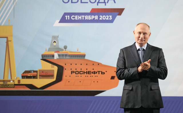 Υπό το βλέμμα Πούτιν η ονοματοδοσία νέων πλοίων του ρωσικού στόλου