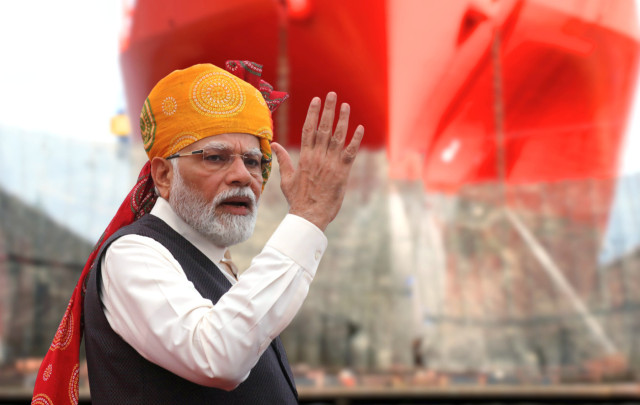 Μόντι: «Η Ινδία ανάμεσα στα πέντε μεγαλύτερα ναυπηγικά κράτη»
