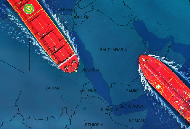 Πονοκέφαλοι στην αγορά ναυτασφαλίσεων μετά τις επιθέσεις σε πλοία στην Ερυθρά Θάλασσα