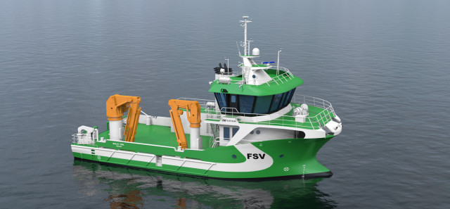 Lehmann Marine to equip six fi sh farm support vessels with 6.6 MWh of CUBE battery systems