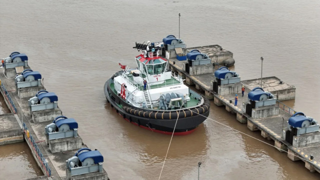 Damen electric tug ηλεκτρικη φορτηγιδα Αμβερσα 3